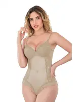 Emay 176 Agraflı Dantelli Push Up Destekli Body