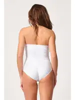 Emay 2088 Önden Agraflı Slip Korse Beyaz görsel 9