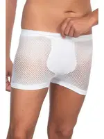 Emay 2106 Erkek Fantezi Boxer Beyaz