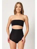 Emay 2920 Karın Toparlıyıcı Destekli Slip korse Siyah görsel 4