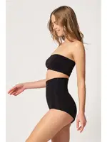 Emay 2920 Karın Toparlıyıcı Destekli Slip korse Siyah görsel 5