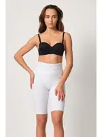 Emay 2923 Karyokalı Destekli Uzun Paçalı Korse Beyaz farklı açı