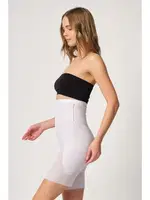 Emay 2928 Toparlayıcı Ön Agraflı Tül Lazer İnceltici Korse Beyaz farklı açı