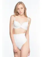 Emay Çift Kat String Korse 2020 Beyaz farklı açı