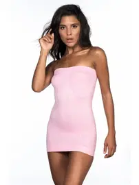 Emay Emay Desenli Straplez Dikişsiz Atlet 5005