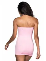 Emay Desenli Straplez Dikişsiz Atlet 5005 Pembe farklı açı