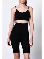 Emay Dikişsiz Çift Kat Boxer Korse 2015 Siyah görsel 9