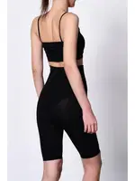 Emay Dikişsiz Çift Kat Boxer Korse 2015 Siyah görsel 11