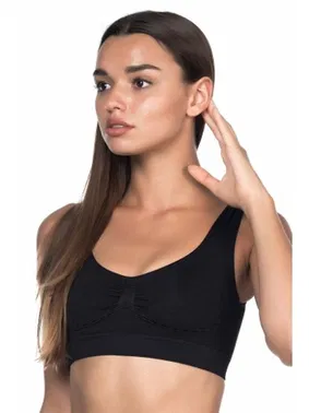 Emay Emay Dikişsiz Dekolte Toparlayıcı Sütyen 4015 - Alternatif Görünüm