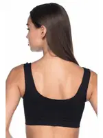 Emay Dikişsiz Dekolte Toparlayıcı Sütyen 4015 Siyah farklı açı