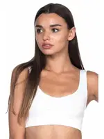 Emay Dikişsiz Dekolte Toparlayıcı Sütyen 4015 Beyaz görsel 8