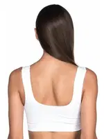 Emay Dikişsiz Dekolte Toparlayıcı Sütyen 4015 Beyaz görsel 9