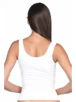 Emay Dikişsiz Kalın Askılı Atlet 5002 Beyaz farklı açı