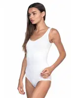 Emay Dikişsiz Kalın Askılı Çıtçıtlı Ripli Body 1924 Beyaz detay görünüm