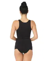 Emay Dikişsiz Korse Atlet 5015 Siyah görsel 5