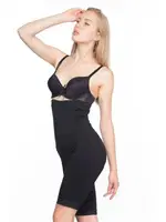 Emay Dikişsiz Korse Uzun Paçalı Boxer 2006 Siyah görsel 5