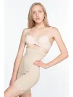 Emay Dikişsiz Paça Dantelli Boxer Korse 2027 Ten detay görünüm