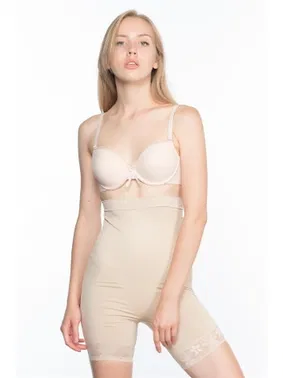 Emay Emay Dikişsiz Paça Dantelli Boxer Korse 2027