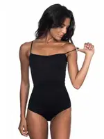 Emay Dikişsiz Ripli Çıtçıtlı Body 1923 Siyah