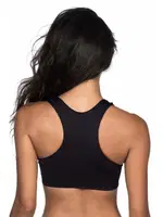 Emay Dikişsiz Sporcu Toparlayıcı Sütyen 4011 Siyah görsel 7