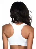 Emay Dikişsiz Sporcu Toparlayıcı Sütyen 4011 Beyaz görsel 10