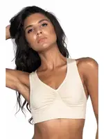 Emay Dikişsiz Sporcu Toparlayıcı Sütyen 4011 Ten farklı açı