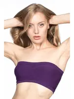 Emay Dikişsiz Straplez Büstiyer 4002 Mor görsel 7