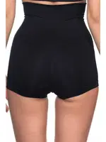 Emay Dikişsiz Toparlayıcı Double Boxer Korse 2022 Siyah farklı açı