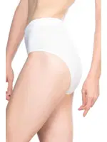 Emay Düşük Bel İnce Slip Korse 7025 Beyaz görsel 4