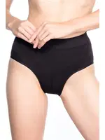 Emay Düşük Bel İnce Slip Korse 7025 Siyah görsel 6