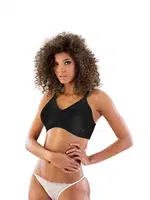 Emay Koton Toparlıyıcı Sütyen B CUP 112B Siyah farklı açı