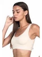 Emay Pedli Toparlayıcı Dikişsiz Sütyen 4021 Ten detay görünüm