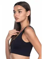 Emay Pedli Toparlayıcı Dikişsiz Sütyen 4021 Siyah görsel 5