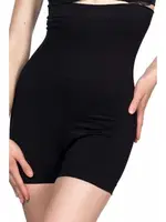 Emay Seamlees Kısa Paça Boxer Korse 2047 Siyah görsel 5