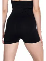 Emay Seamlees Kısa Paça Boxer Korse 2047 Siyah görsel 6