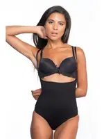 Emay Seamless Göğsü Açık Slip Boy Korse 2073 Siyah