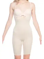 Emay Seamless Göğsü Ve Popo Açık Uzun Paçalı Boxer Boy Korse 2038 Ten görsel 9