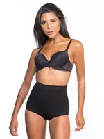 Emay Seamless Masaj Özellikli İzyapmaz Slip Korse 2057 Siyah görsel 9
