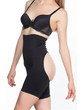 Emay Emay Seamless Seamless Yüksek Bel Popo Açık Paçalı Korse 2063