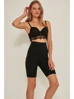 Emay Seamless Uzun Paçalı Korse 3005 Siyah görsel 7