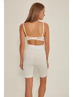 Emay Seamless Uzun Paçalı Korse 3005 Beyaz görsel 10