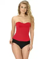 Emay Bayan Terlemeyi Sağlayan Büstiyer Bel Korse 9155 Kırmızı görsel 6