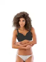 Emay Toparlayıcı C Cup Sütyen 114C Siyah görsel 4