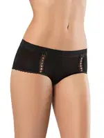 Düşük Bel Bikini Külot Erdem 7119 Siyah detay görünüm