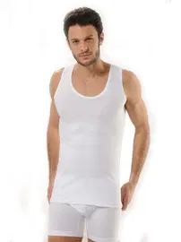 HMD Pamuklu Askılı Erkek Atlet HMD 716