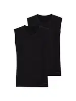 Erkek Atlet 2li Paket Loose Fit Siyah BlackSpade 9227  Siyah