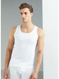 Black Spade Erkek Atlet Silver Beyaz BlackSpade 9305