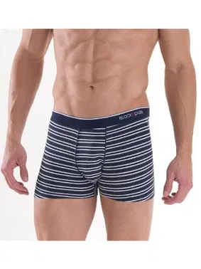 Black Spade Erkek Boxer 2li Paket Stripes Lacivert BlackSpade 9551 - Alternatif Görünüm