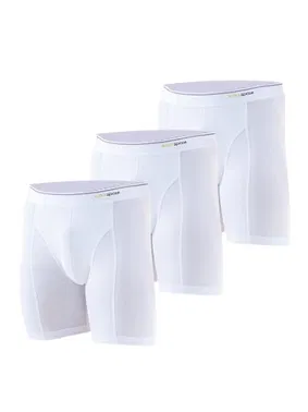 Black Spade Erkek Boxer 3lü Paket 9683 Beyaz BlackSpade