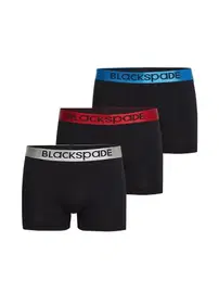 Black Spade Erkek Boxer 3lü Paket Modern Basics BlackSpade 9470 
